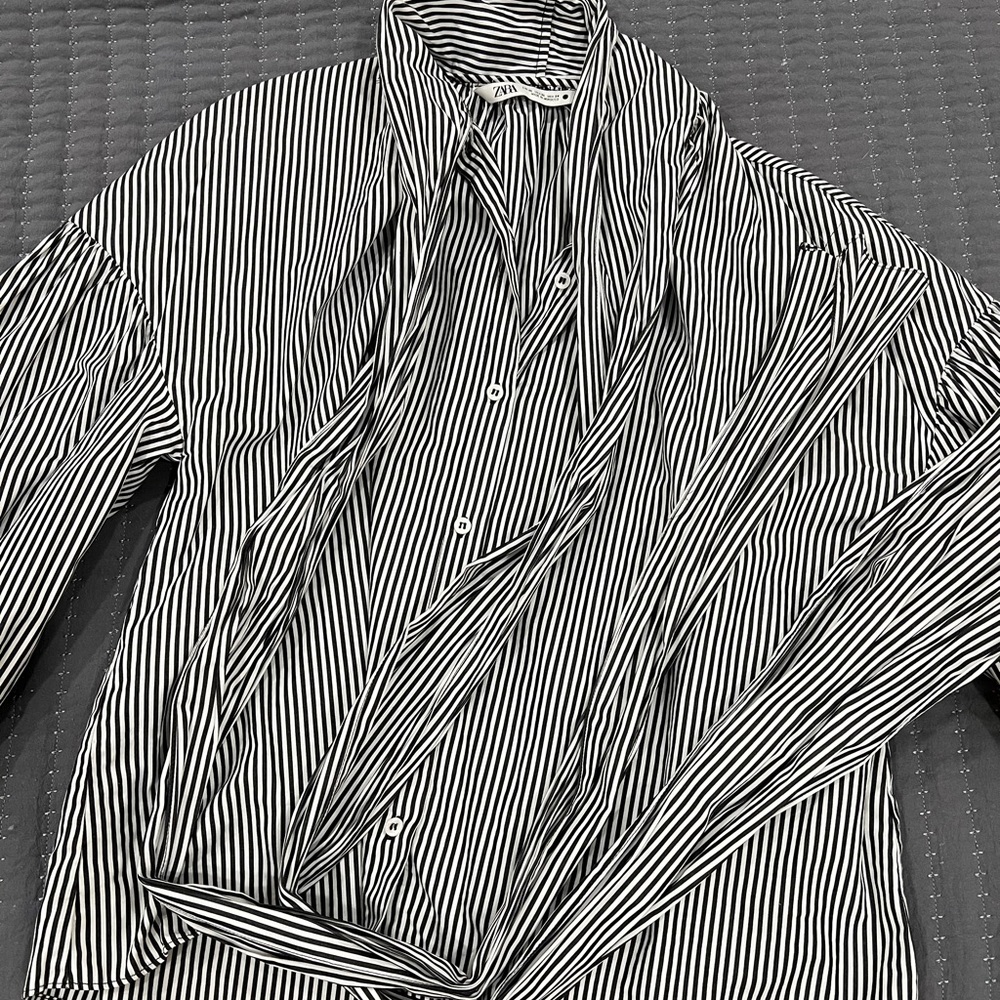 Long tie blouse - Picture 5 of 6